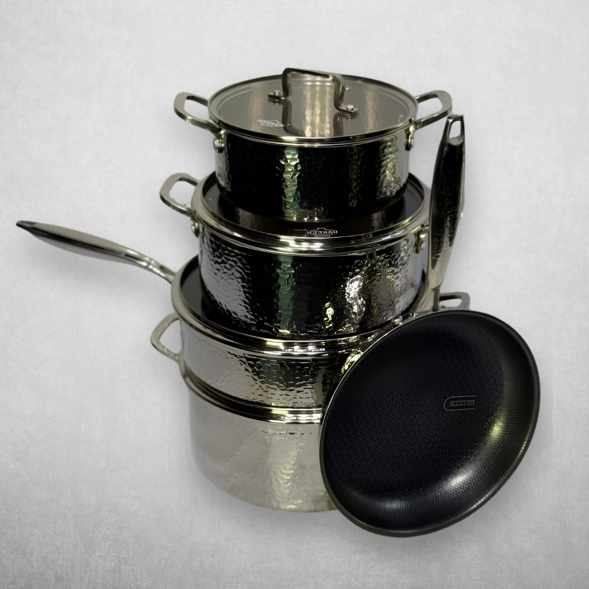 UAKEEN 8PCS COOKWARE SET