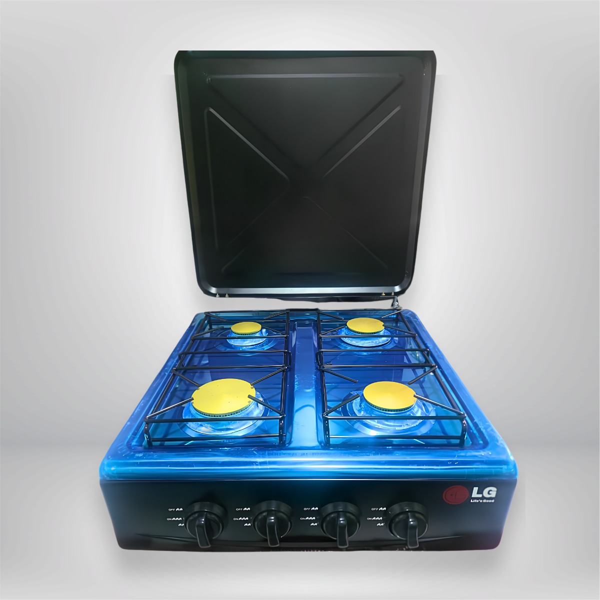 LG- 4 Burner Table Gas Cooker