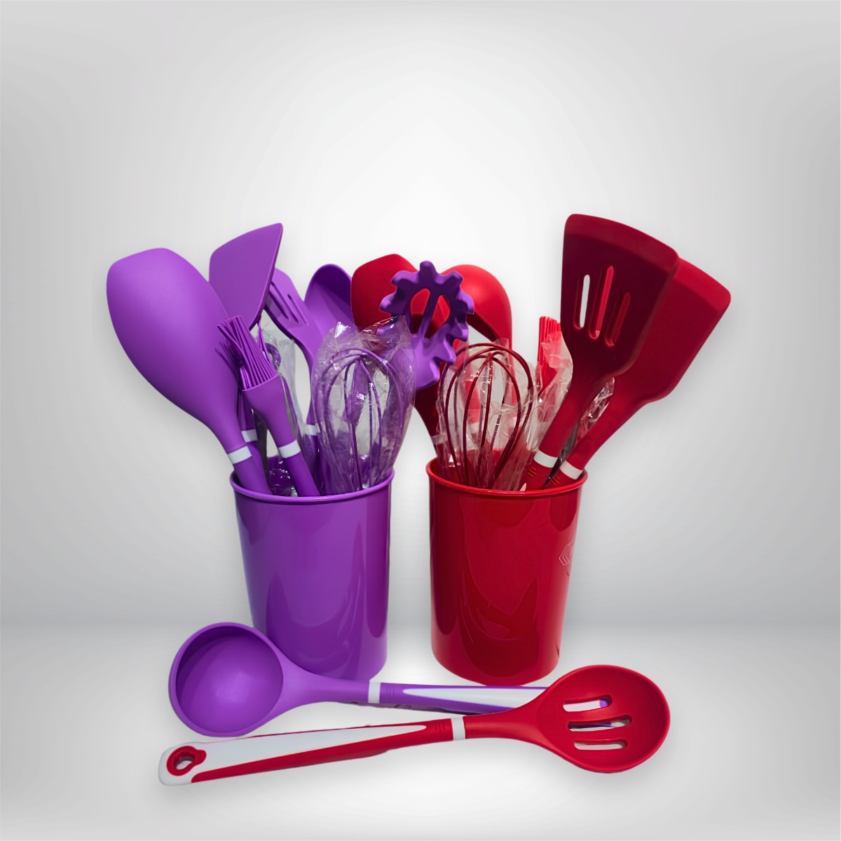 Big Silicone Spoon Set