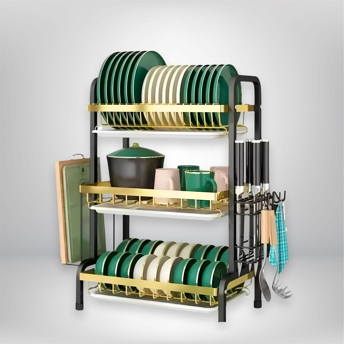 Multifunctional 3 Step Rack