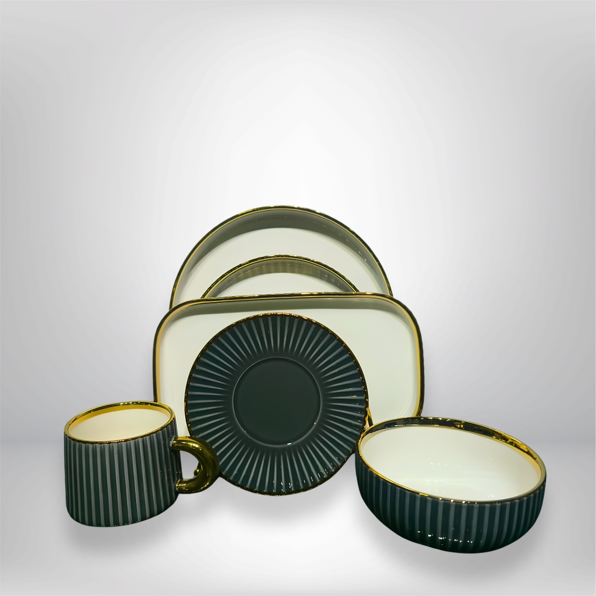 32pcs Stoneware Dinner set