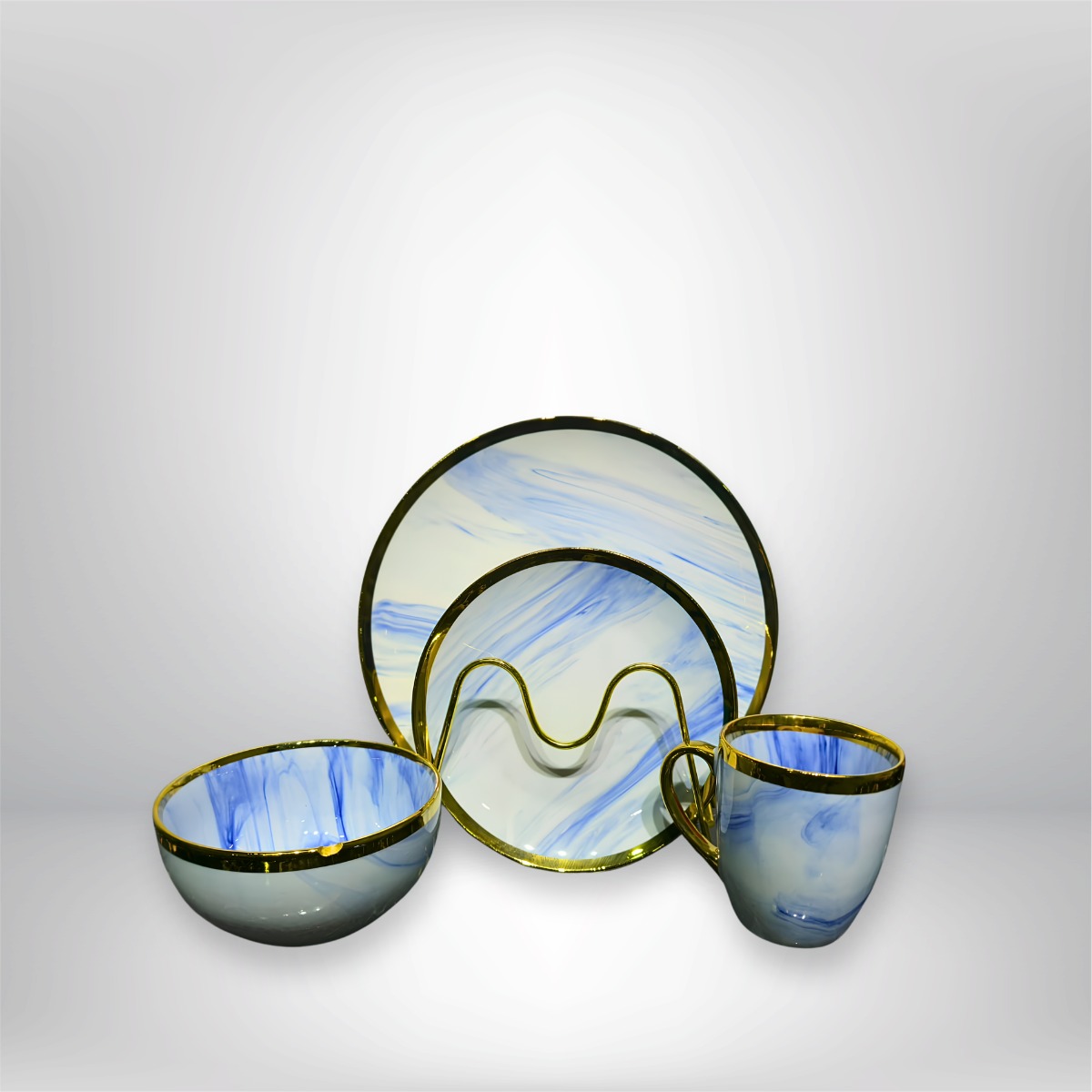 16pcs Stoneware Dinner set