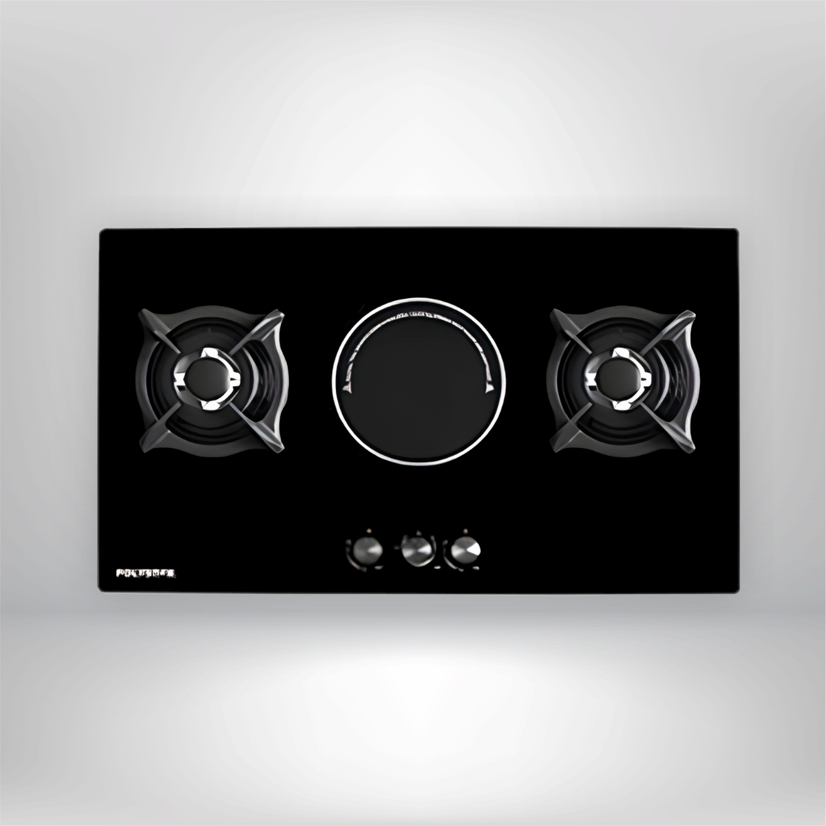 Polystar 2 burners Gas with 1 Electric